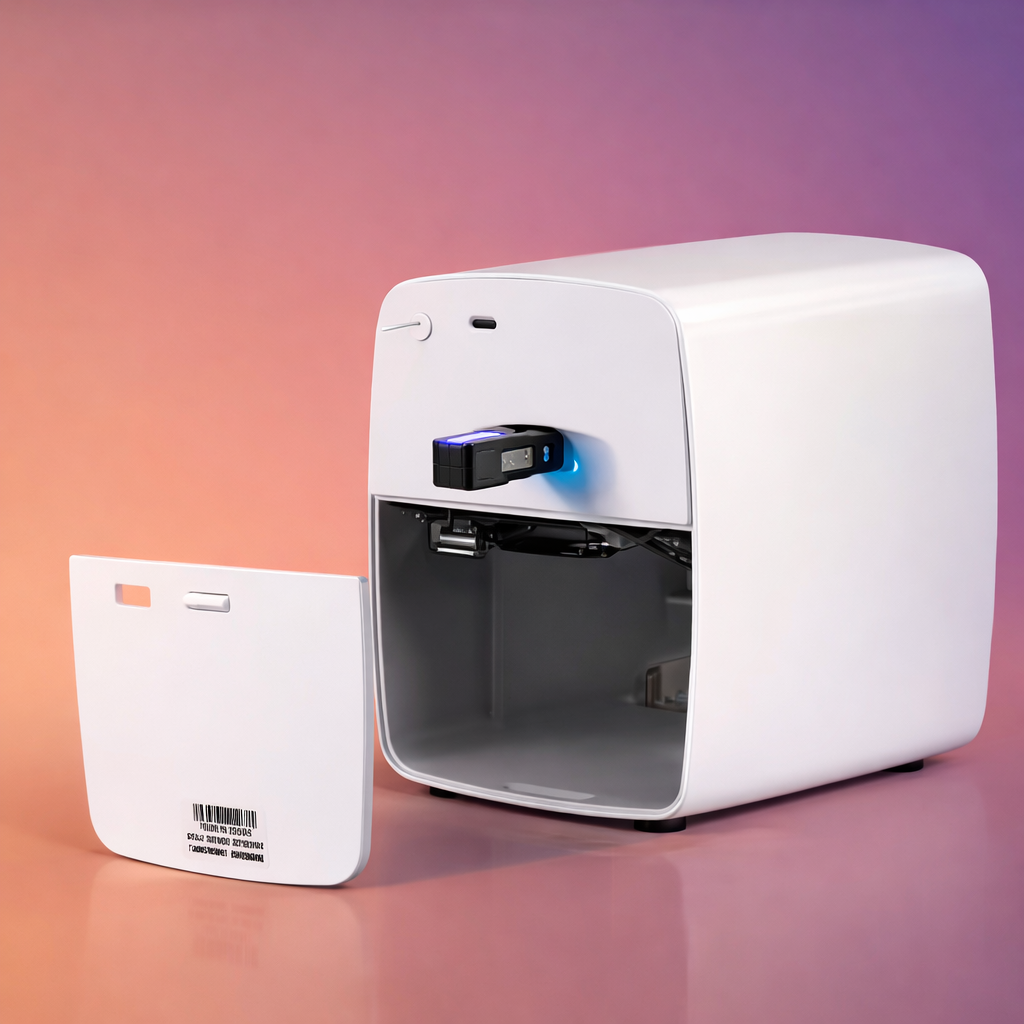 Nails Nail Printer M1 Mini Professional 3D Nail Printer – Digital Nail Art for Home or Nail Salon