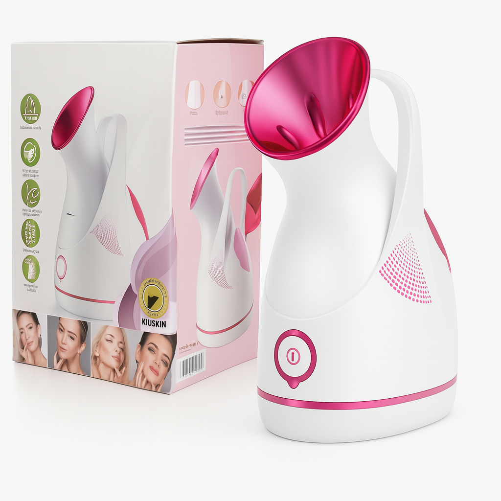 Theia Ionic Facial Pro – Nano Ionic Hydro-Mist Steamer for Deep Hydration & Glowing Skin