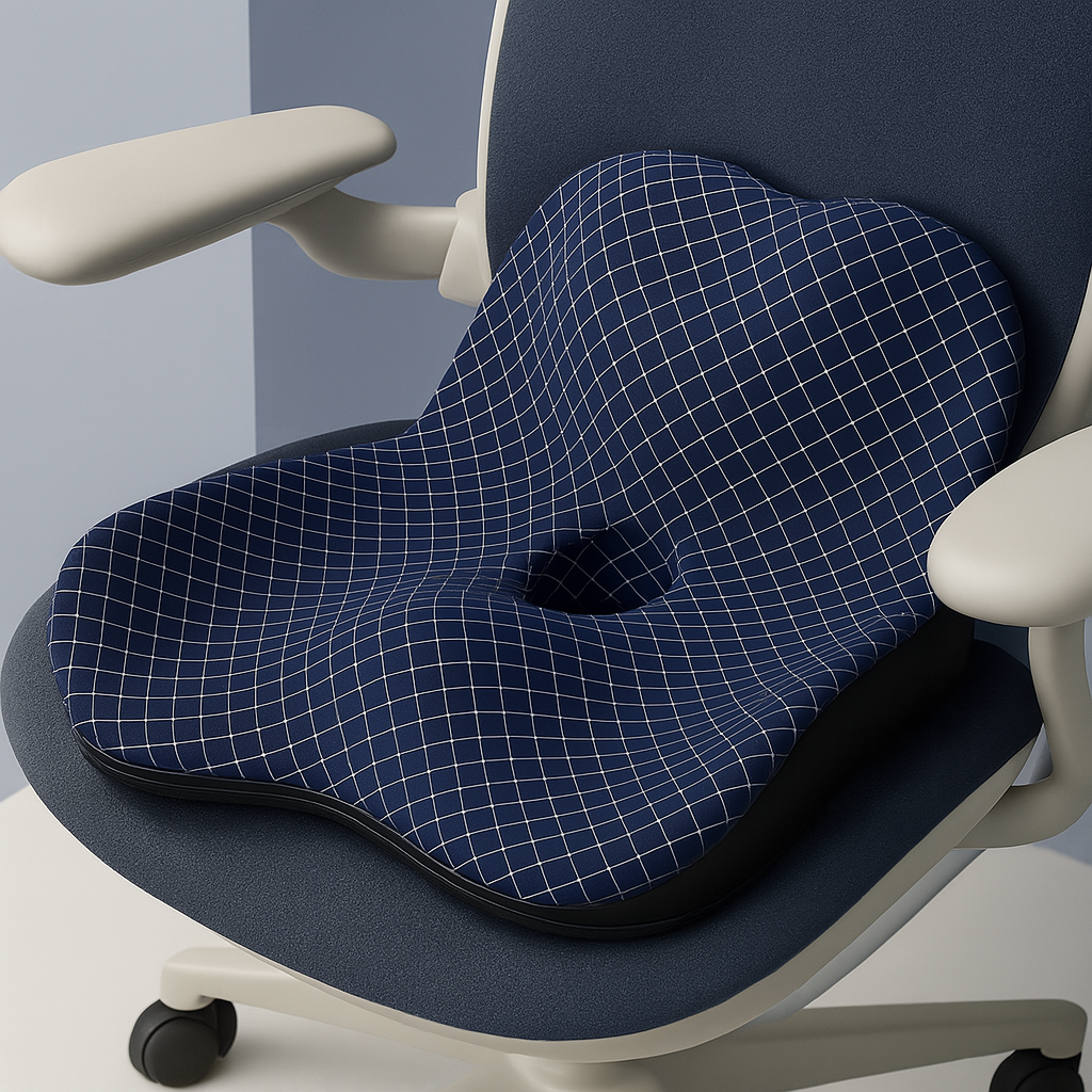 Orthopedic Memory Foam Seat Cushion for Comfortable Sitting