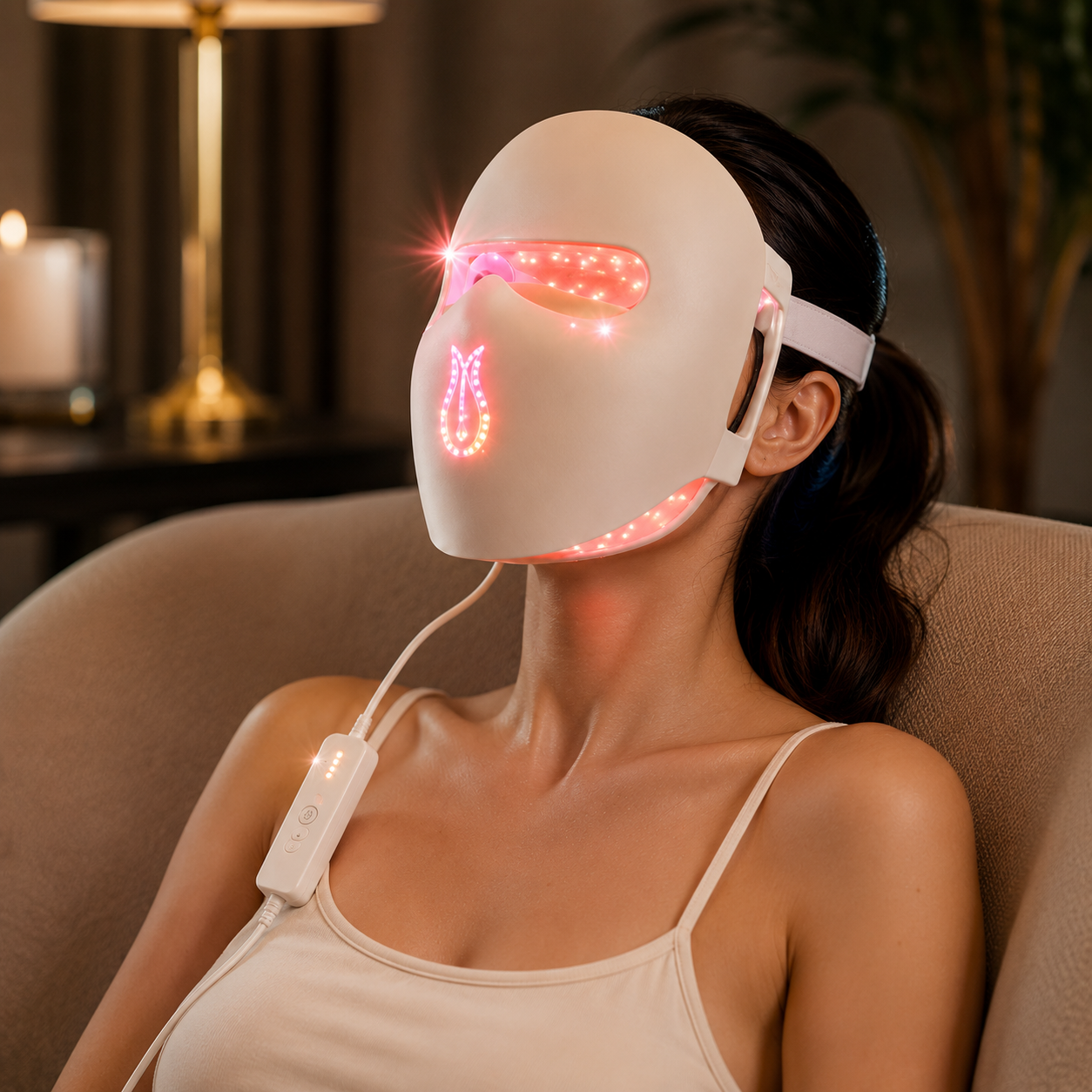 Theia 4D LED Light Face Mask – 311 LEDs