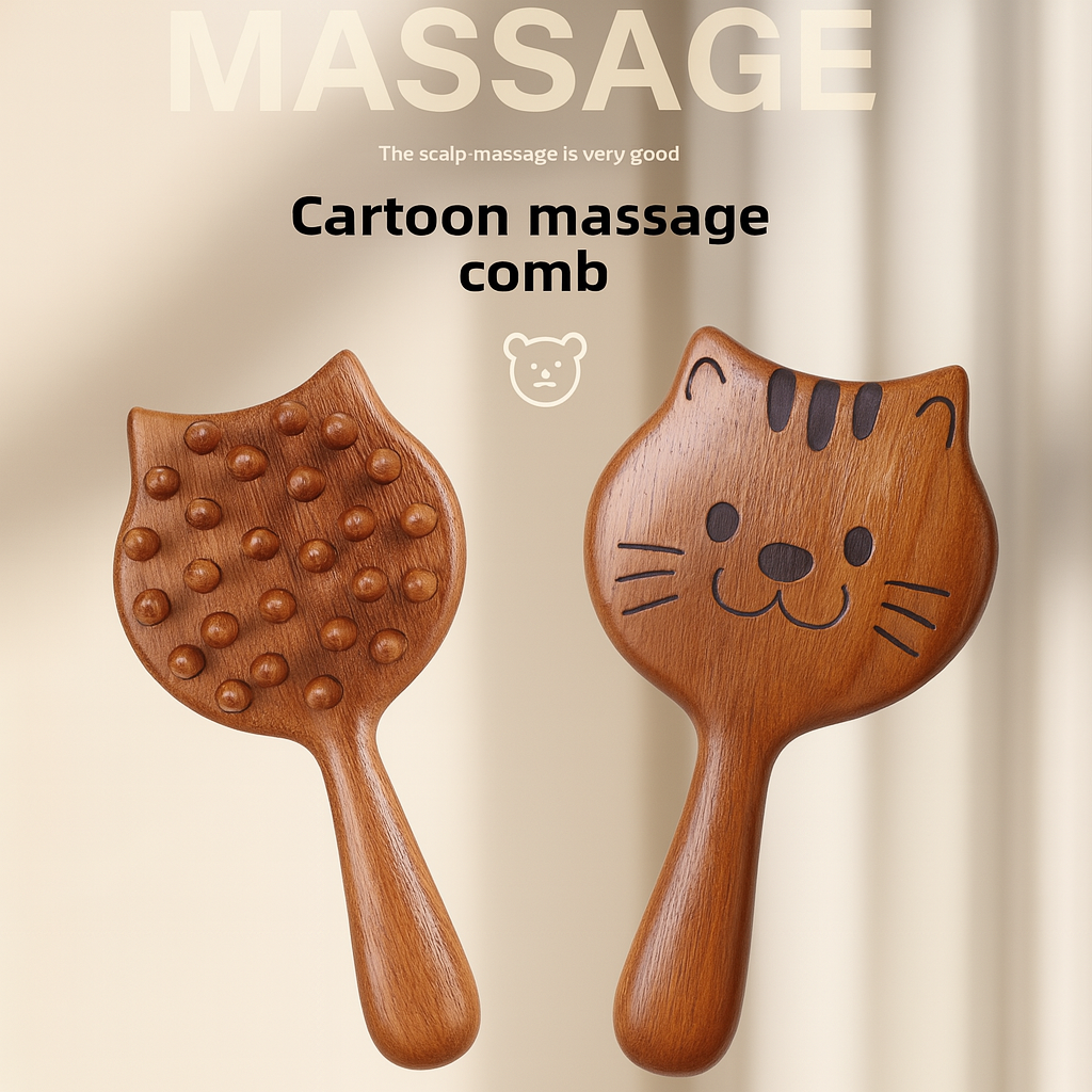 Theia Prestige Sandalwood Guasha Comb