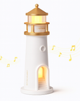 Theia Lighthouse Moon Projection Lamp – Motion Sensor Night Light with Bluetooth Music