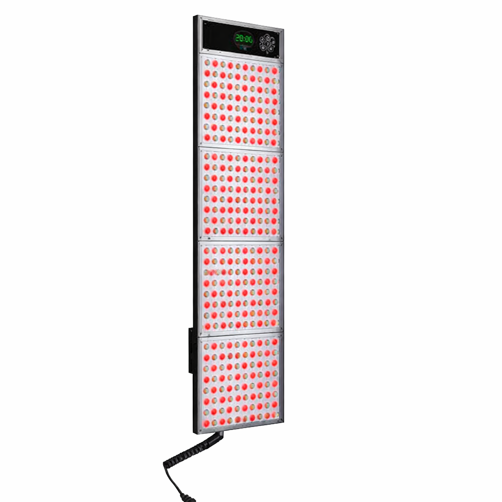 THEIA Infrared Red Light Sauna Panel – Standing Indoor LED Light Sauna, 660nm & 850nm, 1600W, Full Body Use