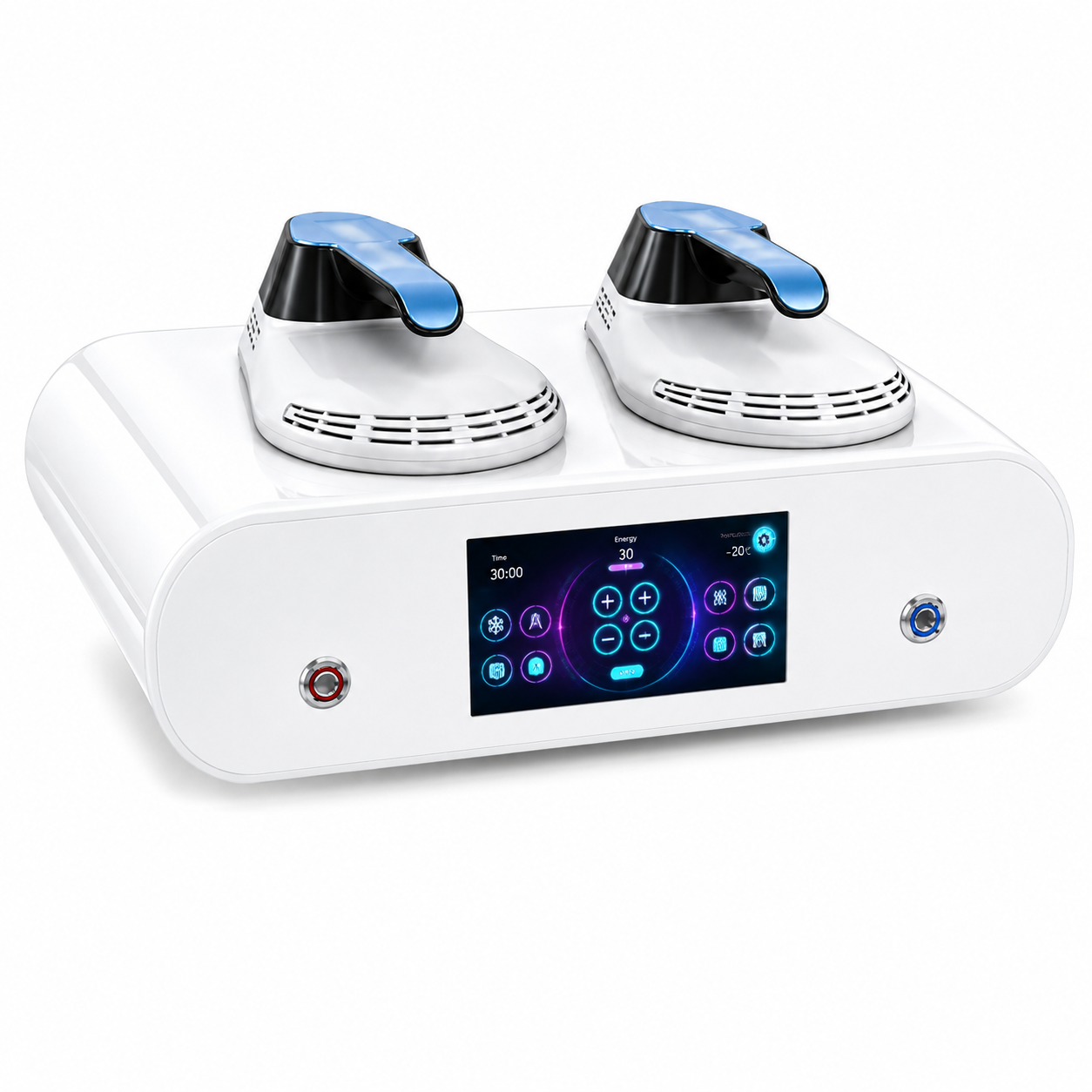 HIEMT Body Sculpting Machine – Dual Electromagnetic Applicators with Touchscreen