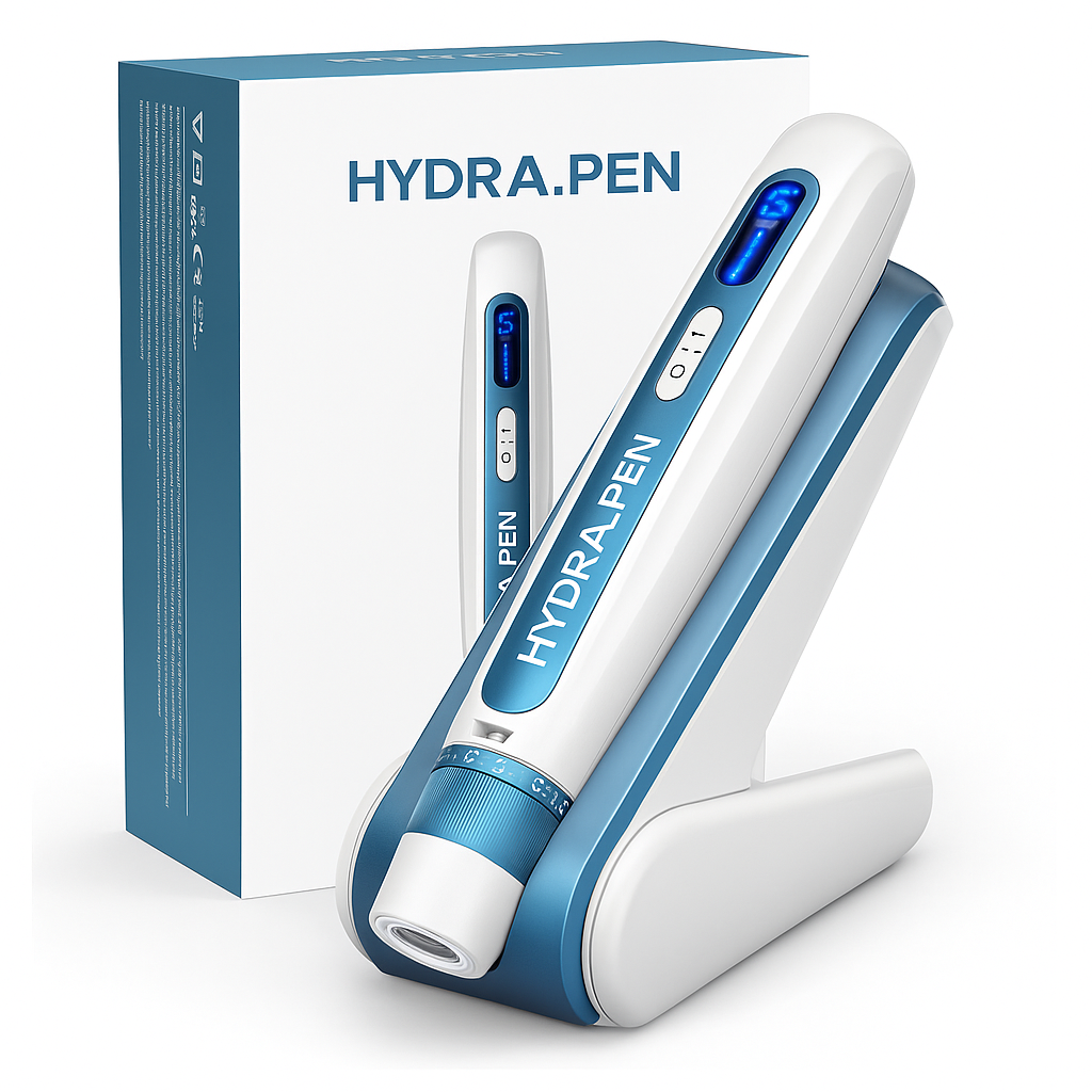 THEIA 2-in-1 Microneedling & EMS Facial Device – Adjustable Intensity Beauty Tool