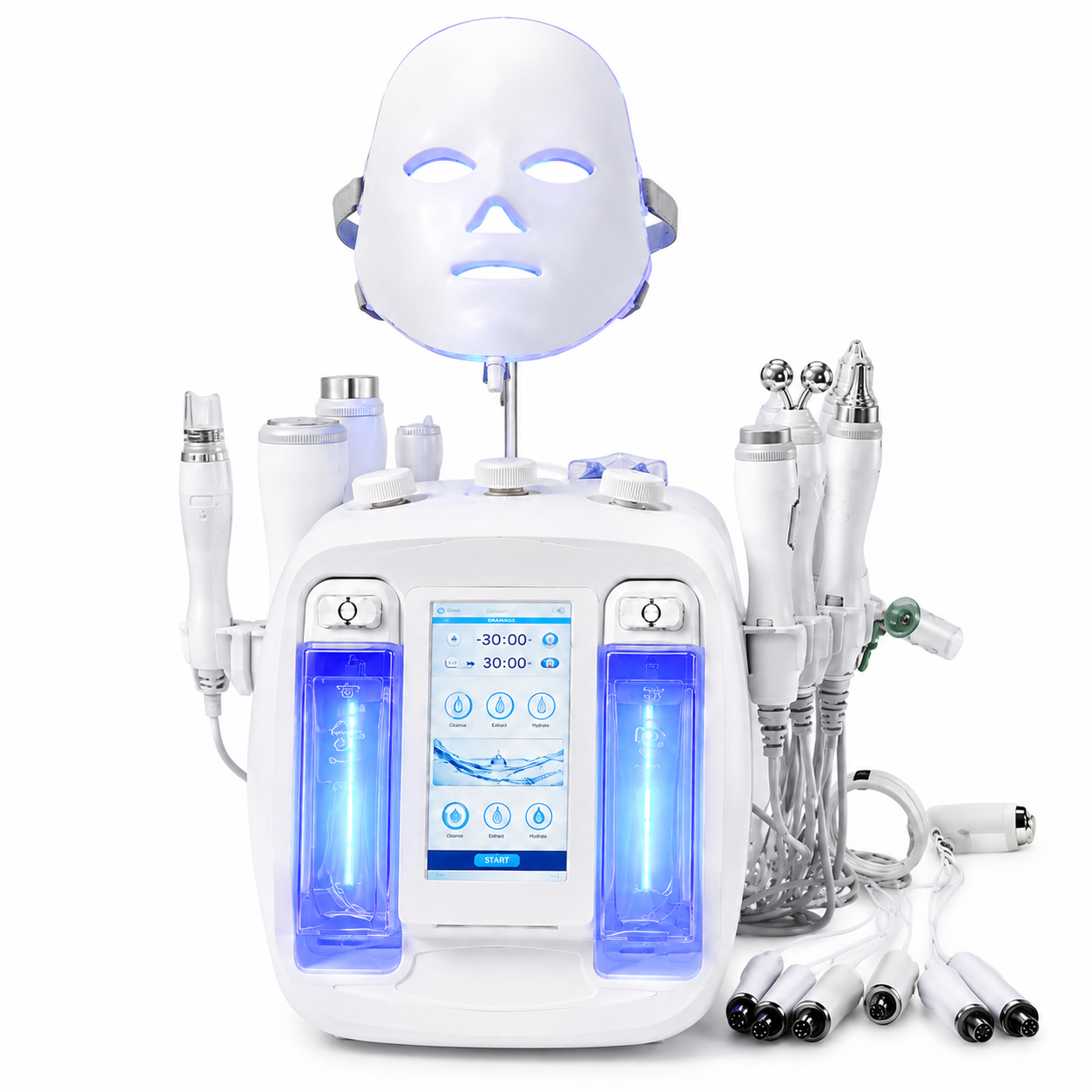 10 in 1 H2O2 Hydro Oxygen Facial Beauty Machine