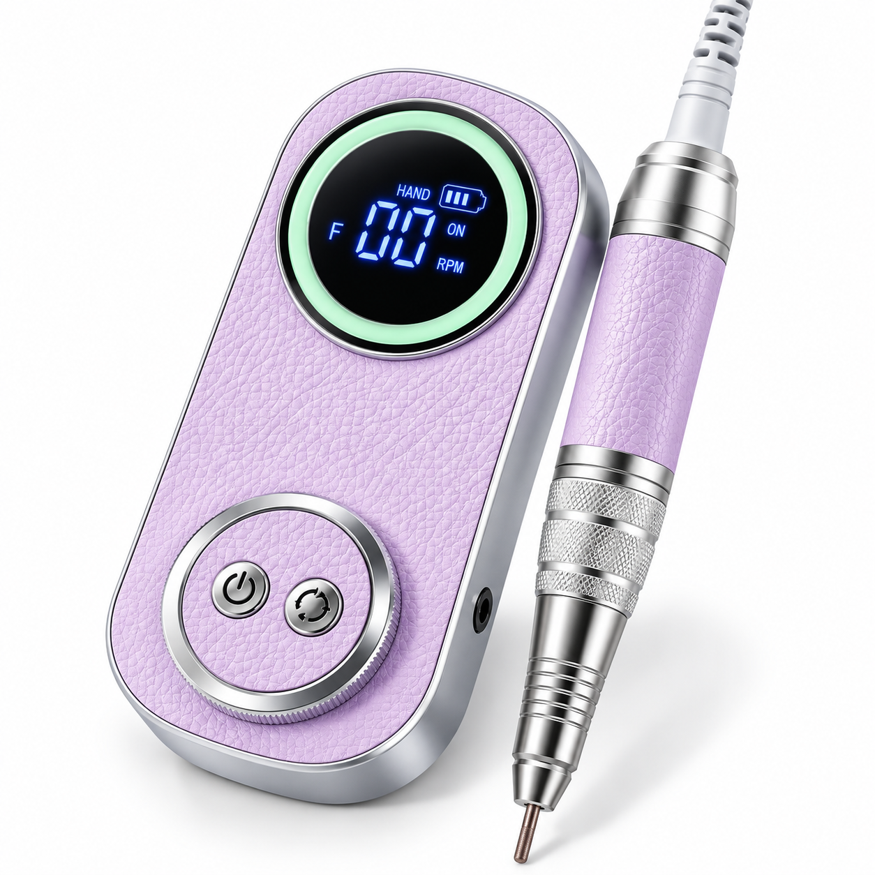 Cordless Electric Nail Drill Machine – 40,000 RPM, 25W Rechargeable Manicure & Pedicure Tool
