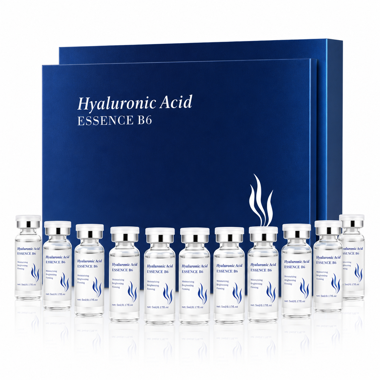 Hyaluronic Acid Freeze-Dried Facial Serum Set – Intensive Hydrating & Skin Conditioning Skincare Treatment (20pcs)