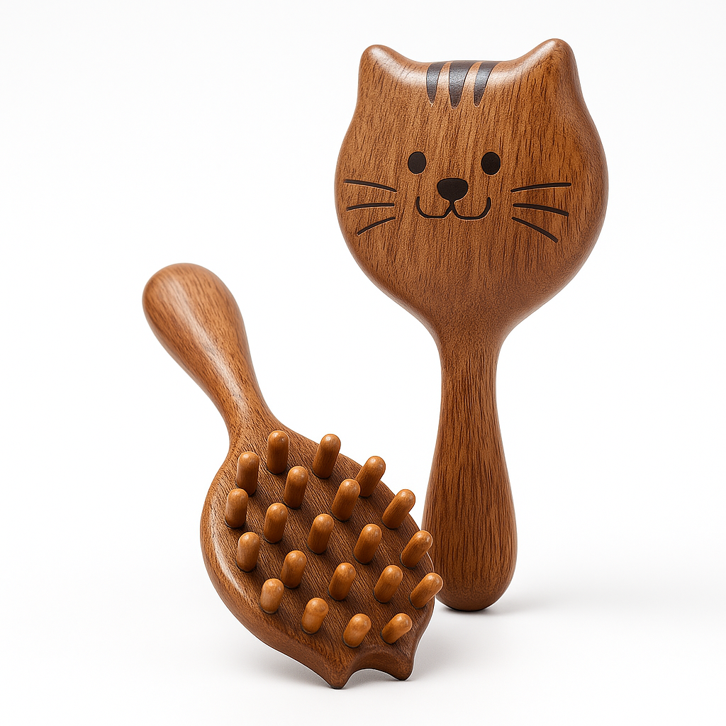 Theia Prestige Sandalwood Guasha Comb