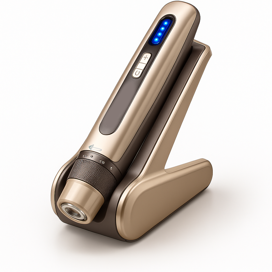 THEIA 2-in-1 Microneedling & EMS Facial Device – Professional Derma Pen for Skin Rejuvenation, Tightening & Anti-Aging