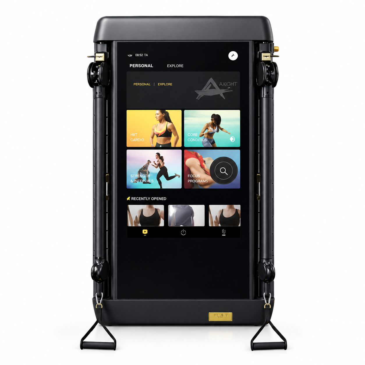 THEIA AI Smart Fitness Mirror – 32" Interactive Home Gym with 80 Resistance Levels & 220 lb Capacity