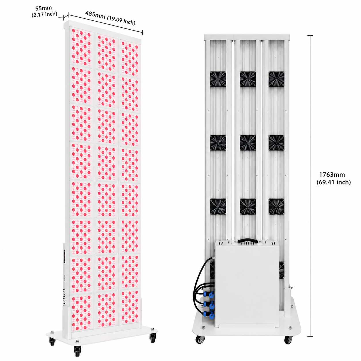 Theia AthleteCore V3840 Elite – Professional Full-Body Red Light Therapy Panel