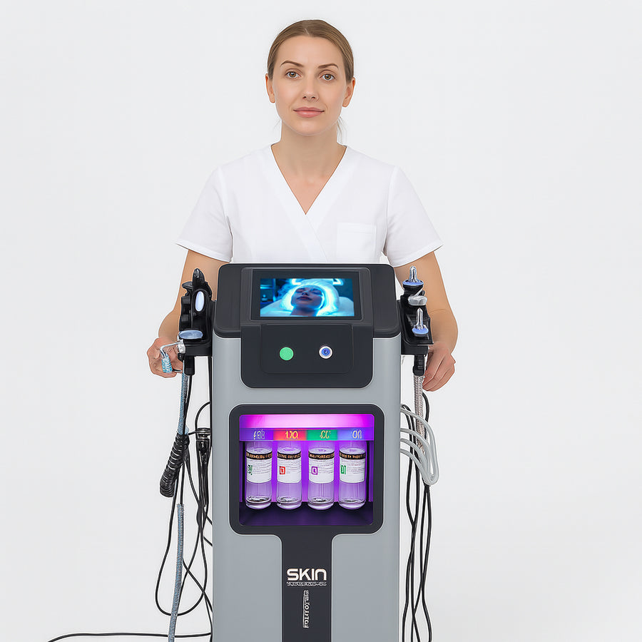 Theia UltraGlow 10-in-1 Hydro Dermabrasion & Rejuvenation Device