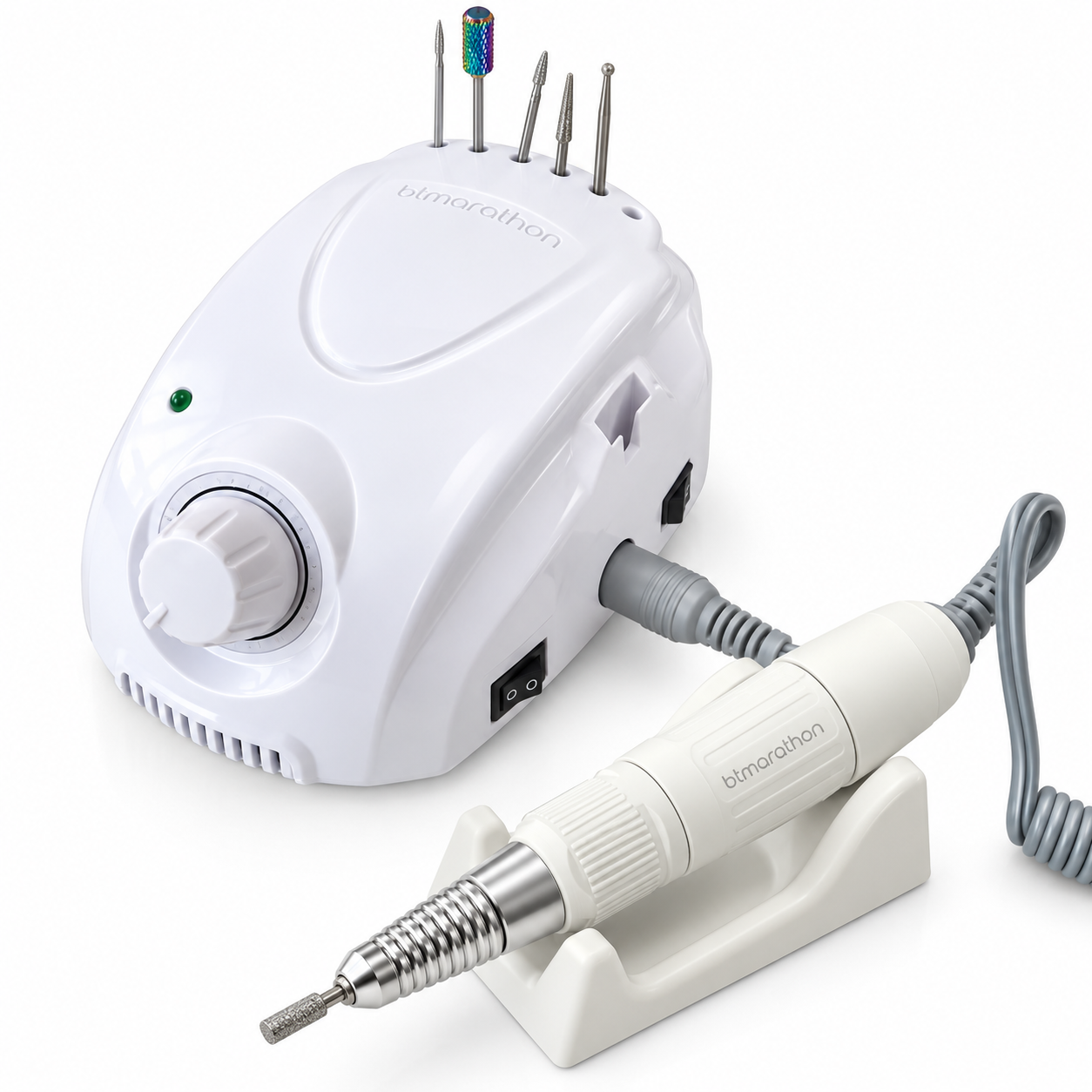 Professional Electric Nail Drill – 35,000 RPM 65W Manicure & Pedicure Machine with H200 Handpiece