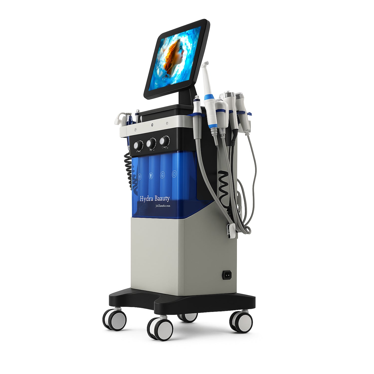 Theia Beautymaster Hydra 14 In 1 Diamond Peeling Hydro Microdermabrasion Oxygen Jet Aqua Facials Skin Care Cleaning Hydra Dermabrasion Facial Machine