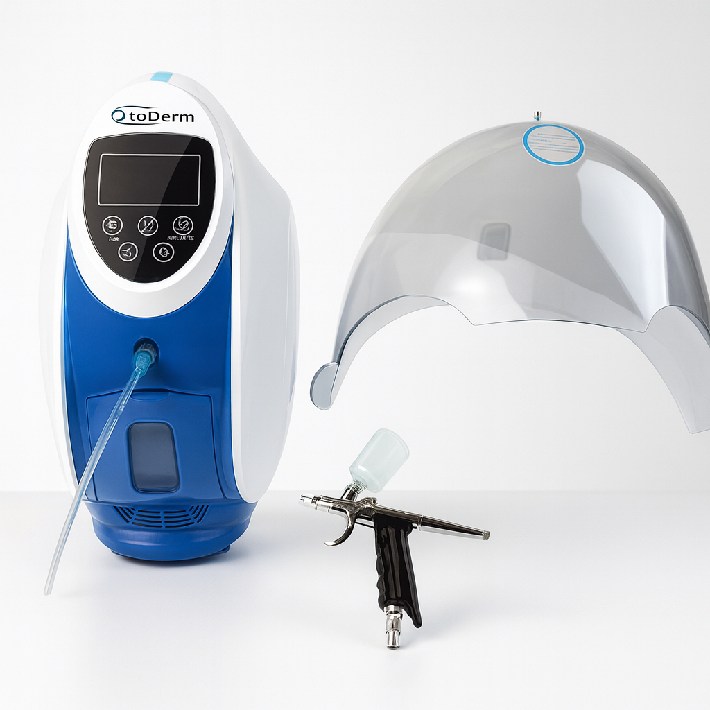 Theia Professional O2toDerm Oxygen Dome System – Advanced Facial Therapy