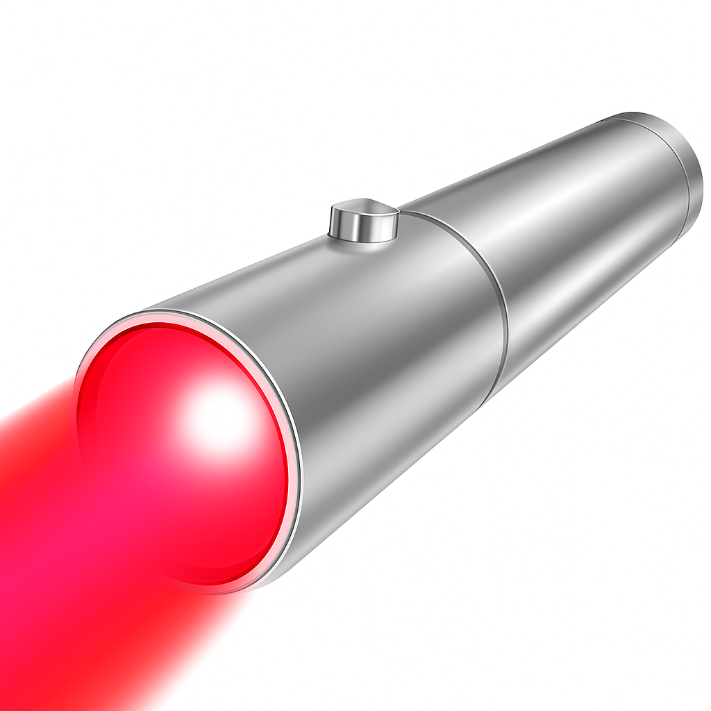 Theia Red Light Therapy Torch Handheld for Muscle Pain Relief 5 Wavelength 630nm 660nm 710nm 850nm 900nm
