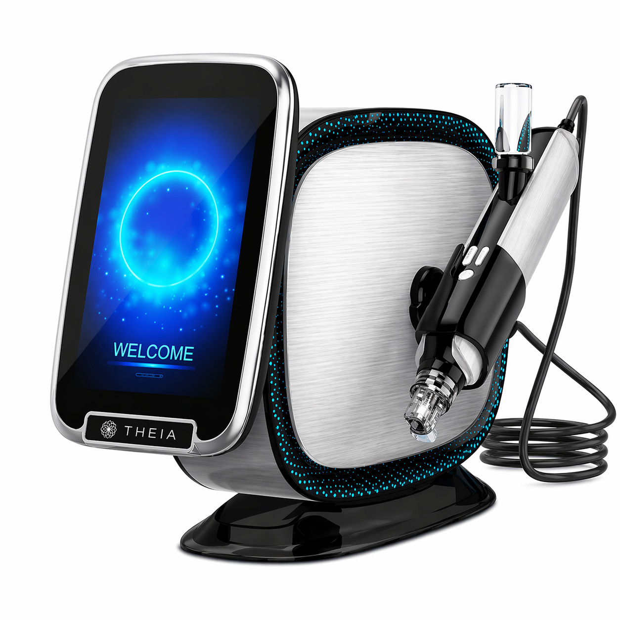 Nano Meso Therapy Machine – 3-in-1 Skin Rejuvenation Device with Nanocrystal Probe & LED Photon Therapy (Red, Green, Blue Light)