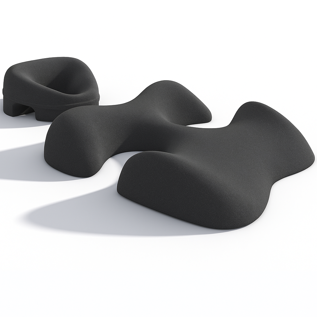 THEIA Massage Face & Chest Pillow Cushion – Ergonomic Support for Spa, Salon & Relaxation Use