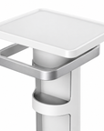 Professional Dental & Clinical Utility Trolley with Large Tool Tray, Storage Shelves & Lockable Wheels