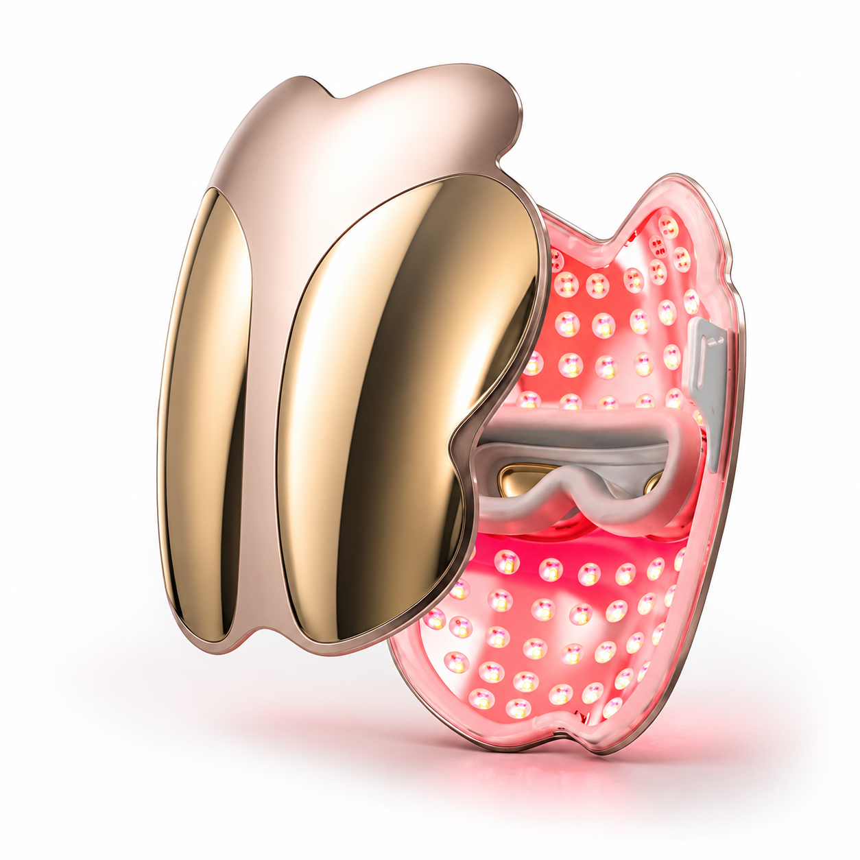 Luxury LED Face Mask Pro | 5-Wavelength Red Light & Near Infrared Beauty Device with Smart Treatment Modes