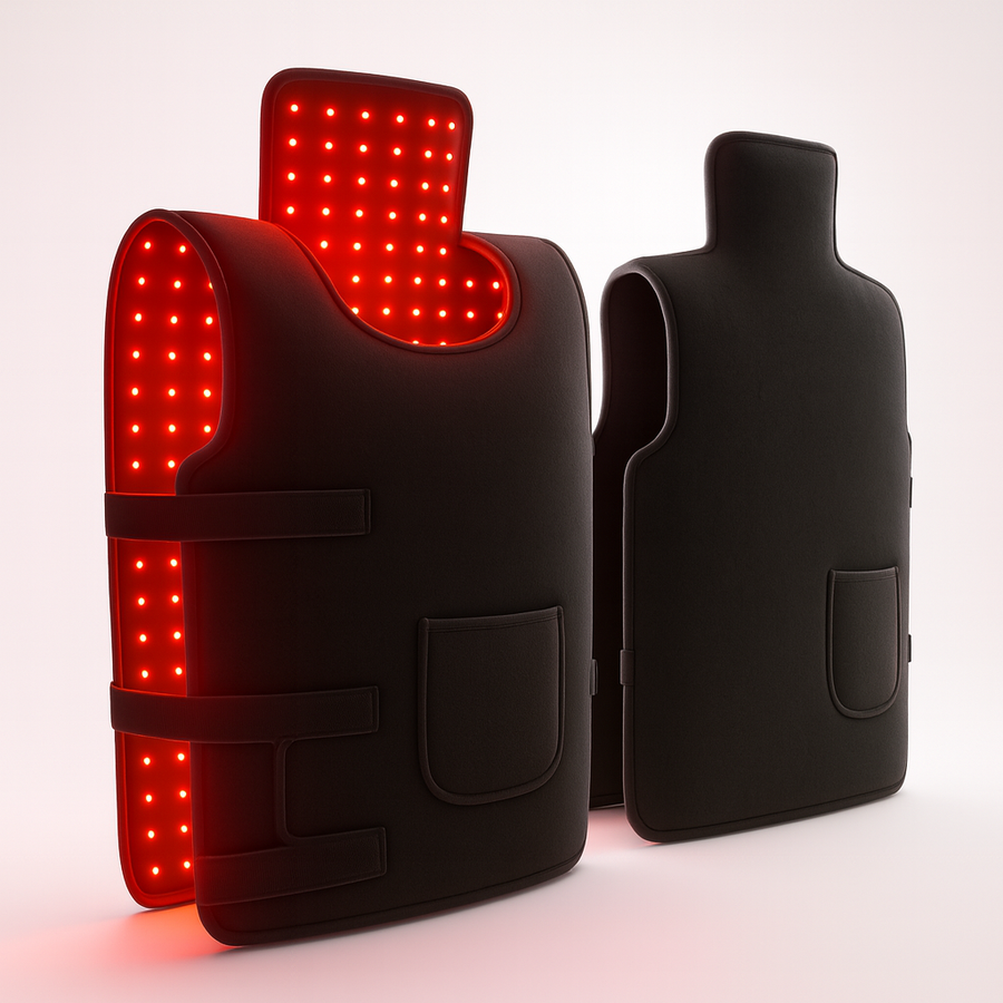 Theia Red Light Therapy Vest 660nm & 850nm – Wearable Infrared Treatment for Back, Shoulder and Full-Body Pain Relief