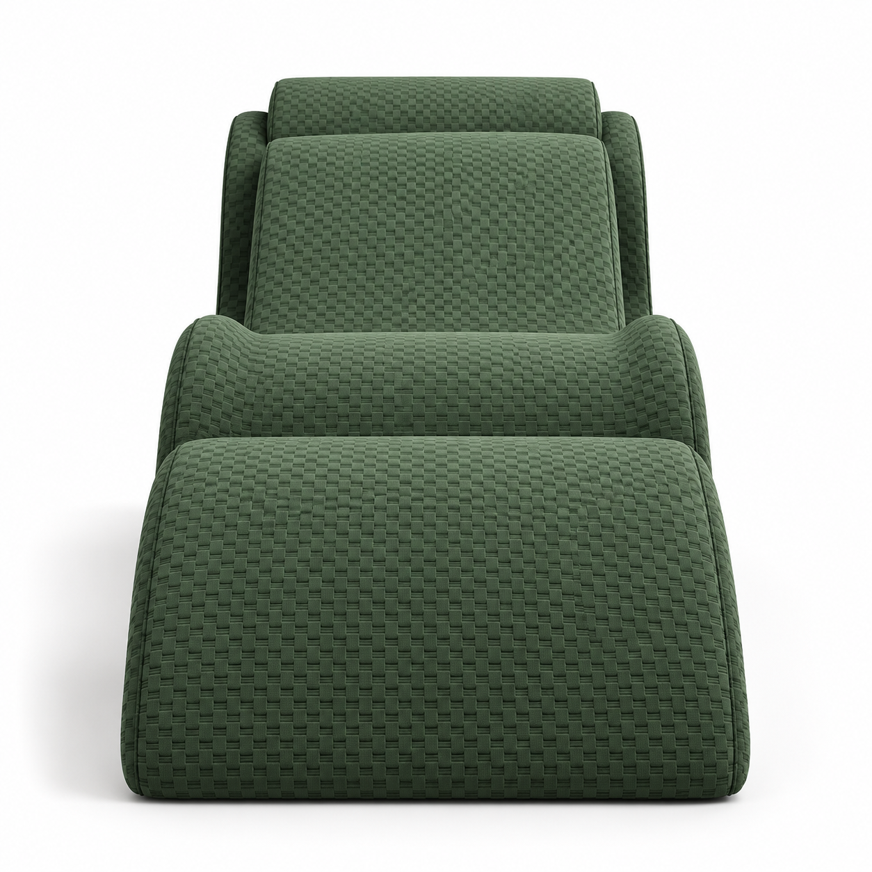 Ergonomic Corduroy Yoga Lounge Chair with Side Pocket and Support Cushions – Floor Recliner for Home Relaxation