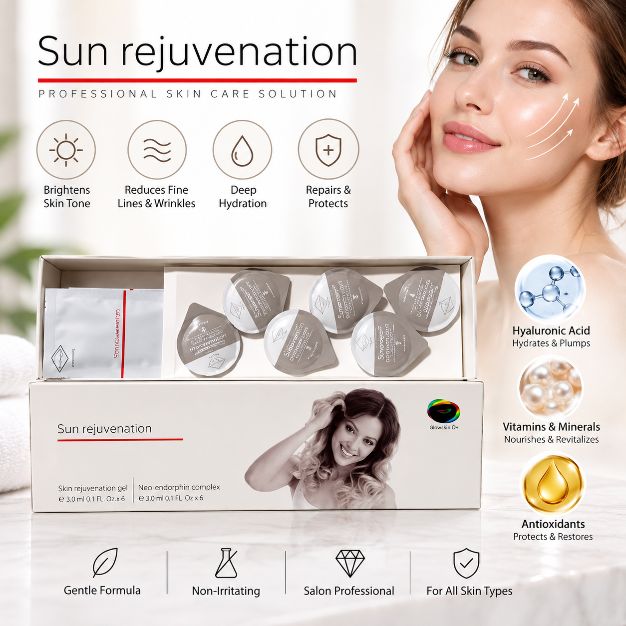 Glowskin O+ Oxygen Facial Pods