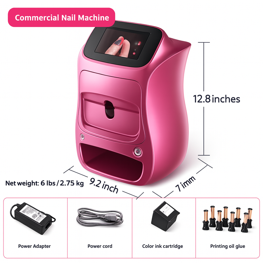 Intelligent 3D Automatic Nail Printer Painted Manicure Machine for DIY Nail Art