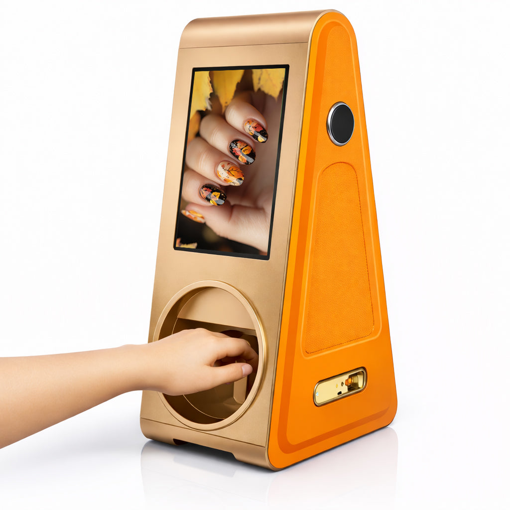 NailMaster Automatic Professional Nail Printer Machine – 3D Smart Digital Nail Art Printer for Custom Nail Designs & Stickers