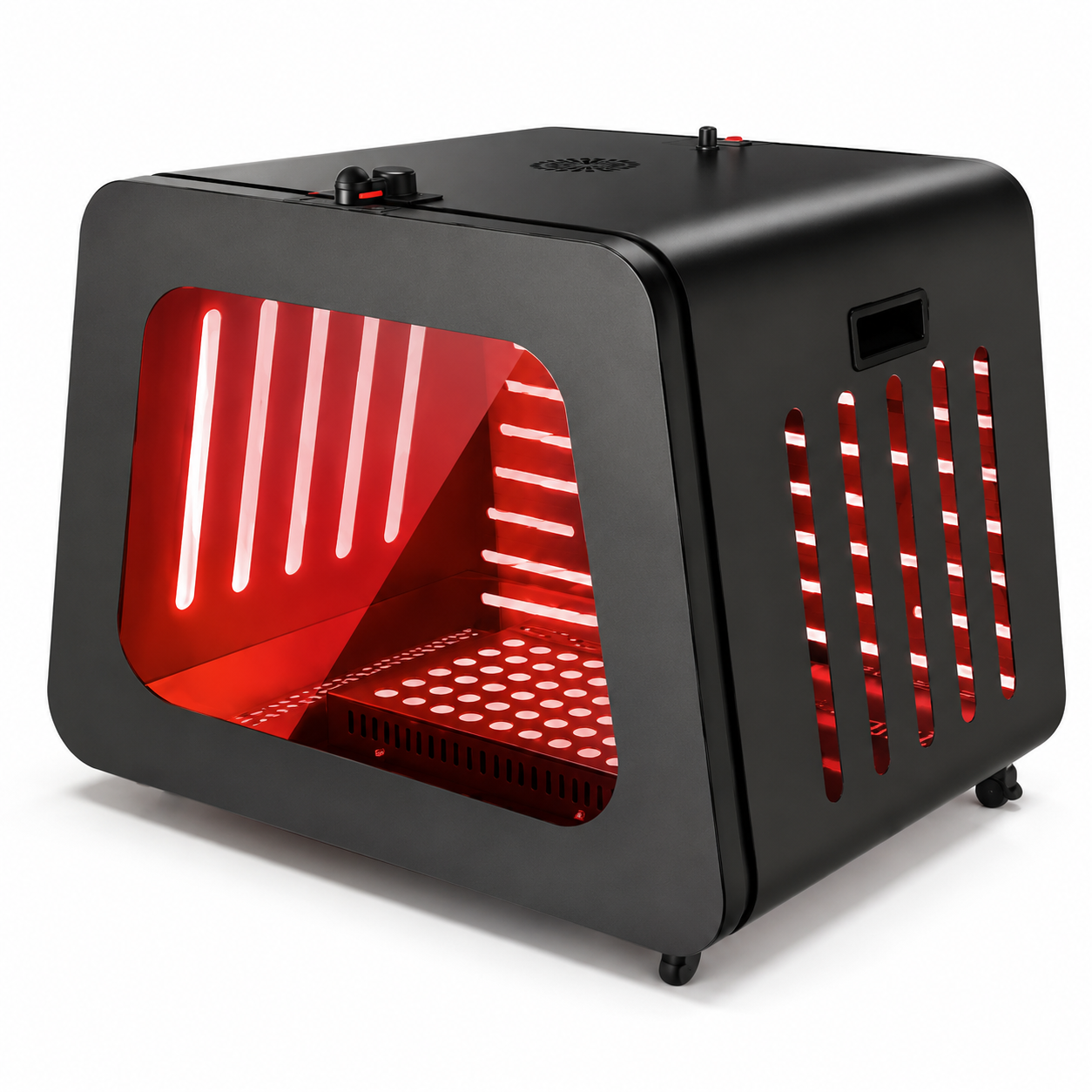THEIA VetRed Elite 5-Spectrum Red Light Therapy Chamber for Dogs & Cats – 630nm–850nm Infrared Pet Wellness & Relaxation System