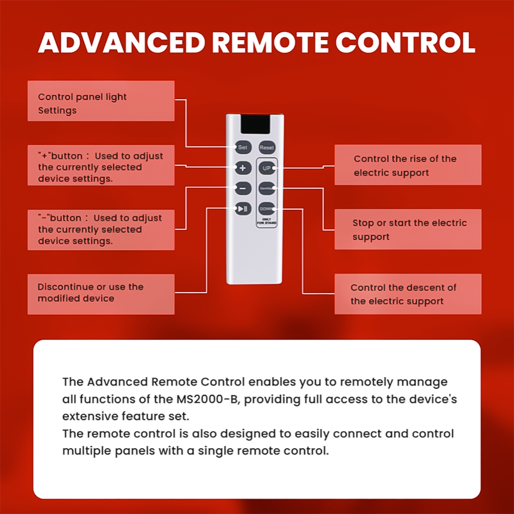 Theia All-Round 4-in-1 Electric Red Light Therapy Stand – Horizontal, Vertical & Sideway Positioning with Automatic Lifting