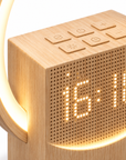 Sunrise Alarm Clock with Ring LED Light, Bluetooth Speaker, White Noise & Sleep Timer