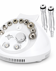 Professional Electric Facial Treatment Bed – 3-Motor Adjustable Beauty Bed with Foot Control, Remote Control & LED Gold Base