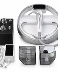 Hydro Dermabrasion Facial Machine with 68kPa Suction, Water Vortex & Dual Tanks
