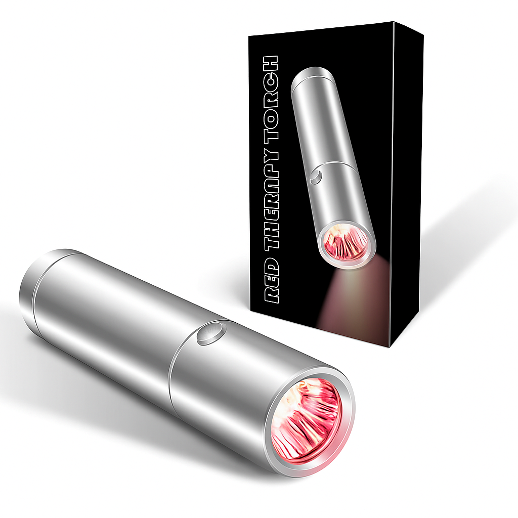 Theia Red Light Therapy Torch Handheld for Muscle Pain Relief 5 Wavelength 630nm 660nm 710nm 850nm 900nm