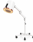 Mobile Nail Dust Collector with LED Light – Adjustable Arm & Rolling Stand
