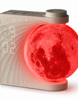 Sunrise Alarm Clock with 3D Moon Lamp, 10 Ambient Light Effects & Nature Sounds