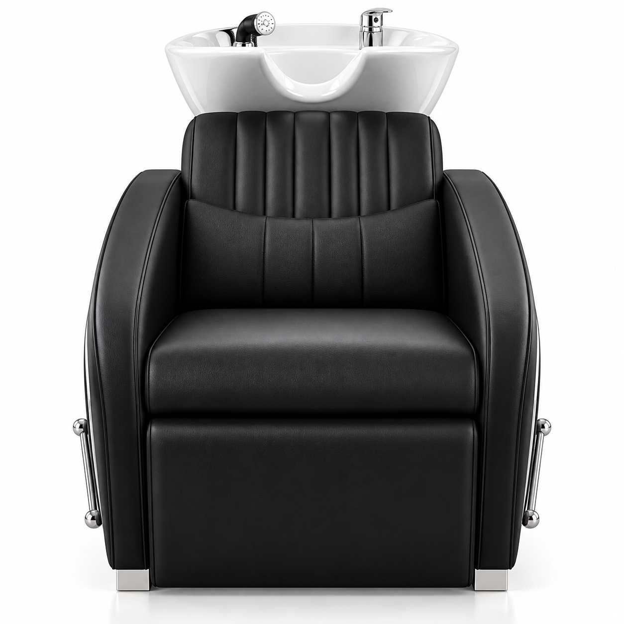 Luxury Backwash Shampoo Chair with Ceramic Basin