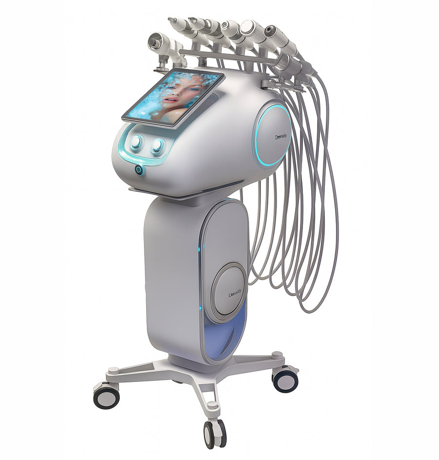 Theia SkinClinic 6-in-1 – Premium Hydro Dermabrasion Device for Professional Facial Treatments