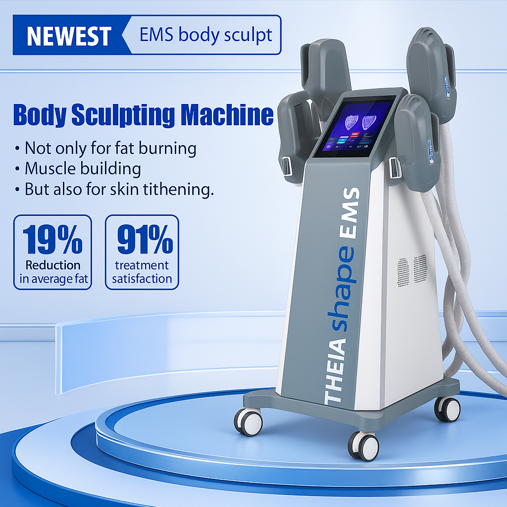 Theia ShapeEMS Neo Plus – 5-in-1 EMS Body Sculpting & Fat Reduction Machine