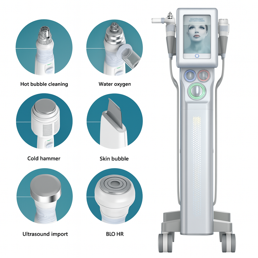 Theia HydraPro 6-in-1 Microdermabrasion Facial Machine