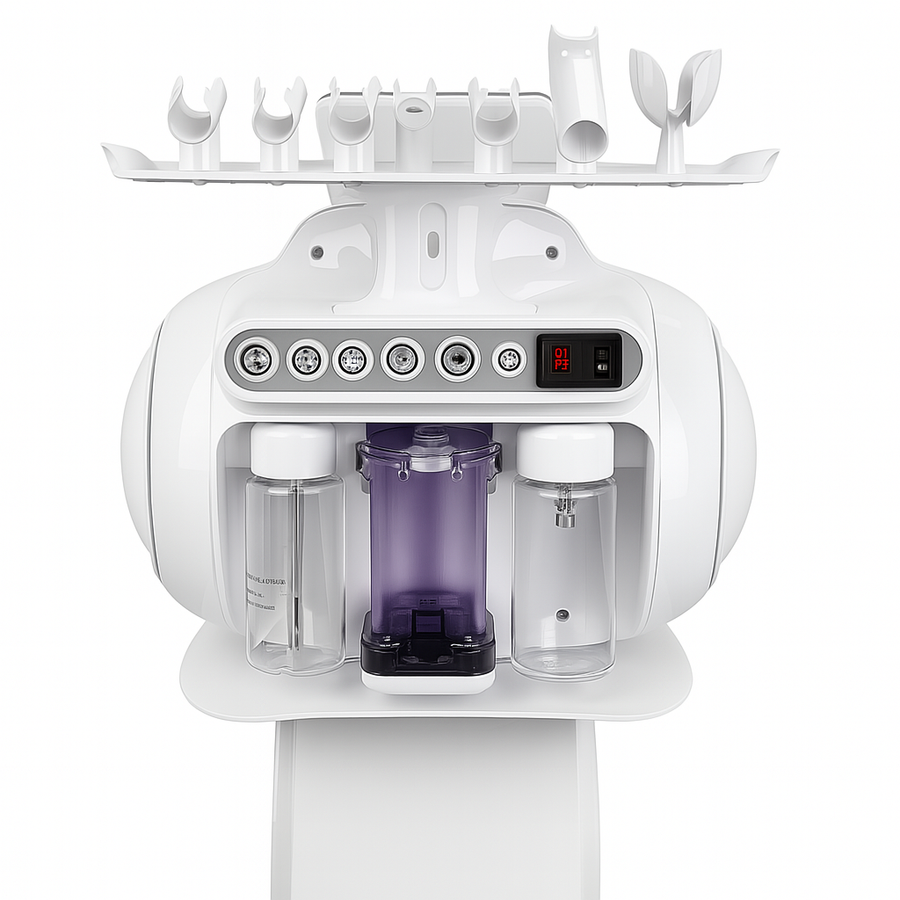 Theia SkinClinic 6-in-1 – Premium Hydro Dermabrasion Device for Professional Facial Treatments