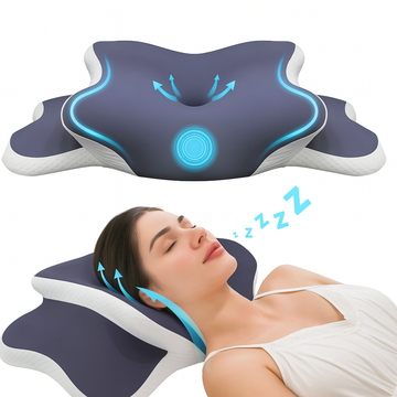 Memory Foam Cervical Pillow – Ergonomic Neck Pain Relief & Orthopedic Support