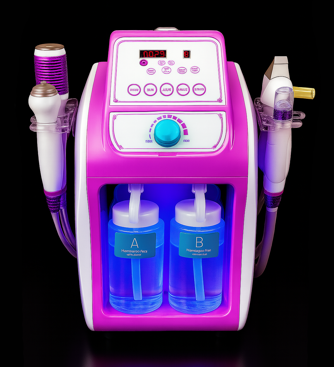 Theia SPA Pro 6-in-1 Hydro Dermabrasion Facial Machine – Professional Aqua Peeling