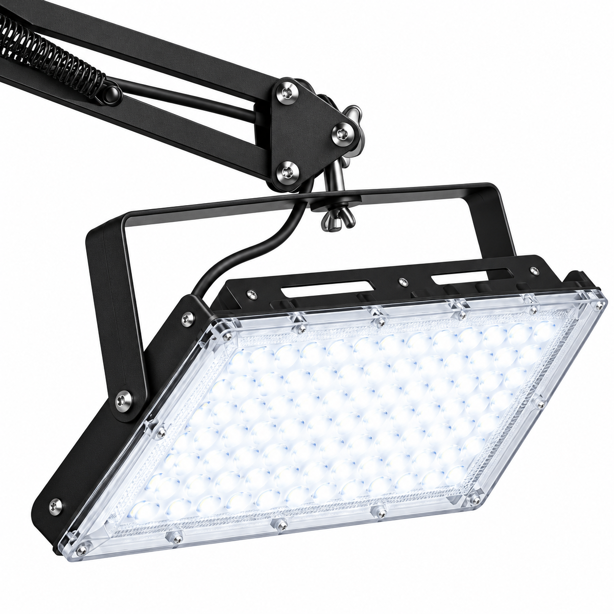 96 LED Adjustable Desk Lamp – USB-Powered Workstation Lighting