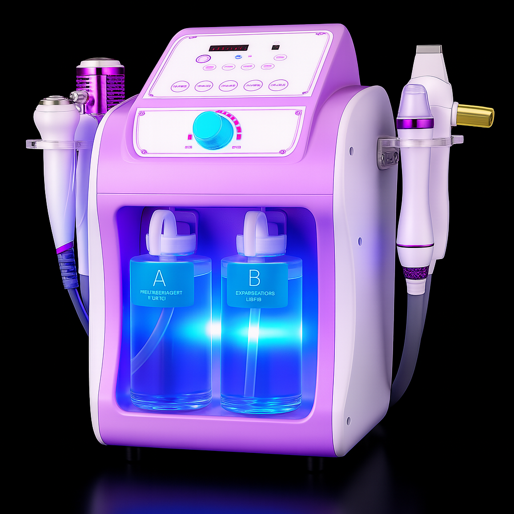 Theia SPA Pro 6-in-1 Hydro Dermabrasion Facial Machine – Professional Aqua Peeling