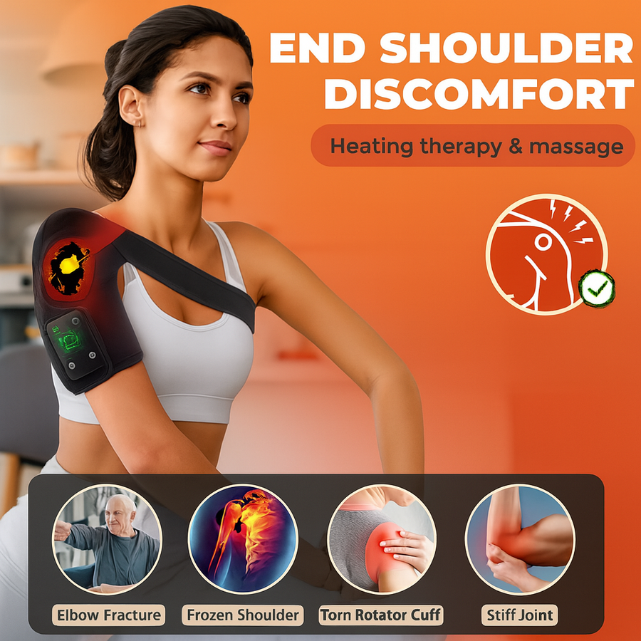 Theia Heating Knee Pads Vibration Massager Support Brace