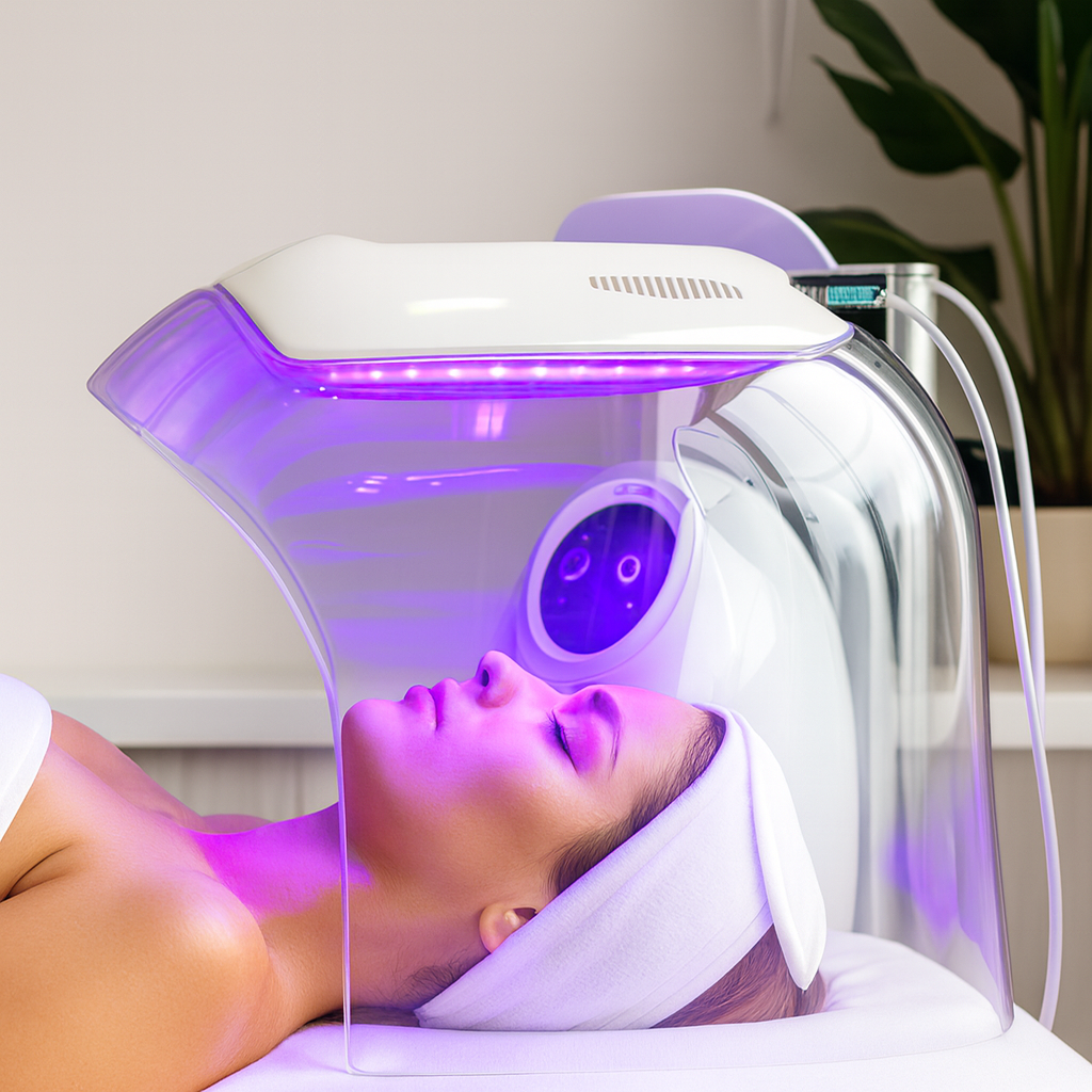 Theia Professional O2toDerm Oxygen Dome System – Advanced Facial Therapy