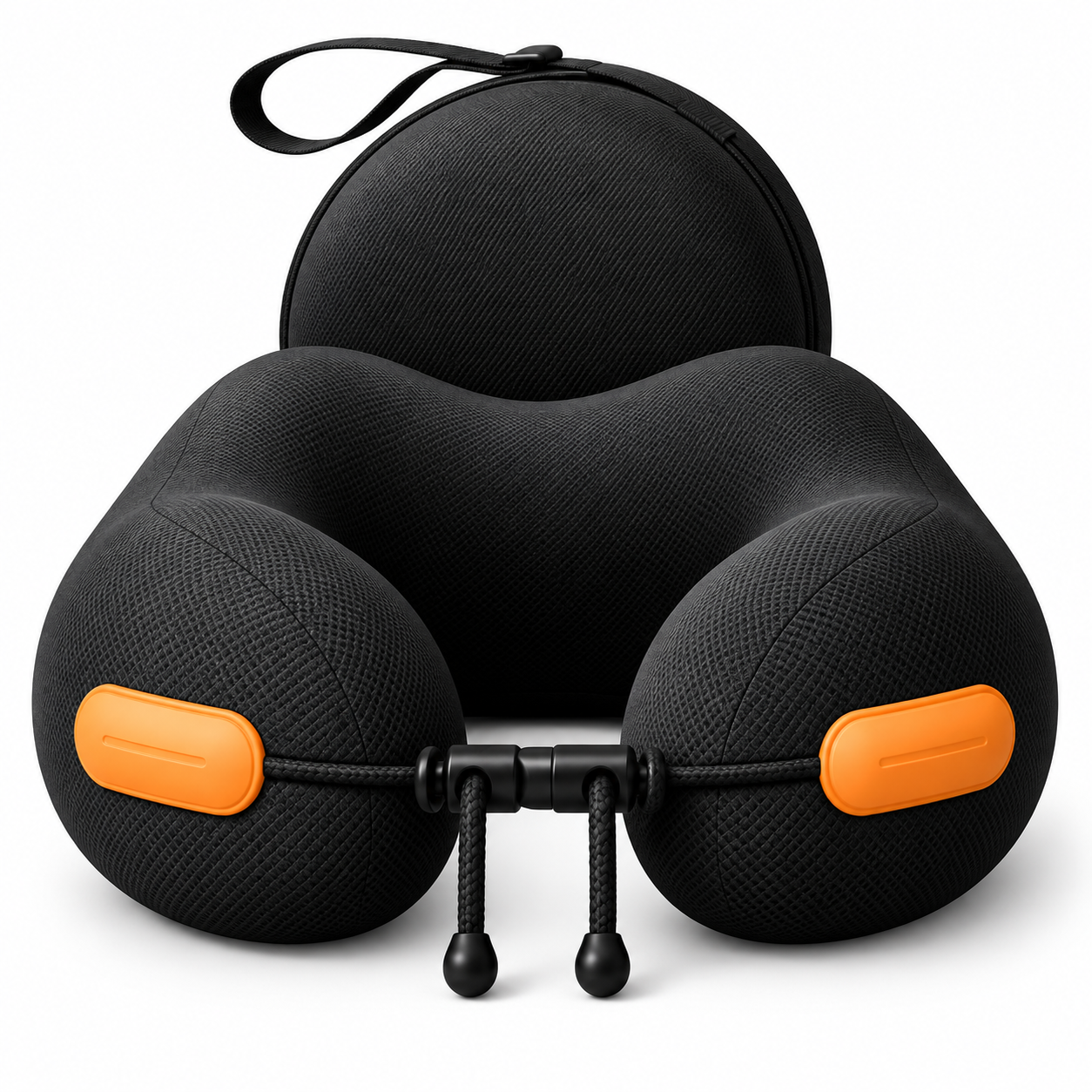 Ergonomic Memory Foam Travel Neck Pillow – Premium Comfort with Portable Storage Case